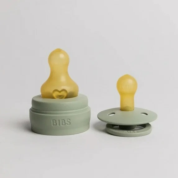 BIBS Baby Bottle Nipple Round Latex 2 pack - Motherhood