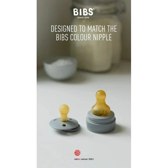 BIBS Baby Bottle Nipple Round Latex 2 pack - Motherhood