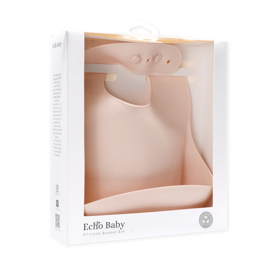 Echo Baby Silicone Baby Bib
