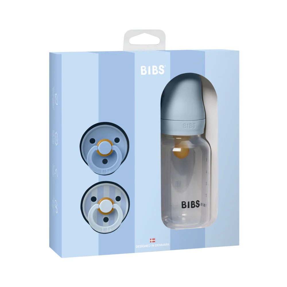BIBS Gift Set – Baby Sprinkle Baby Blue