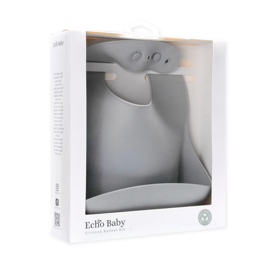 Echo Baby Silicone Baby Bib