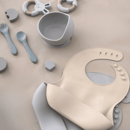 Echo Baby Silicone Baby Bib