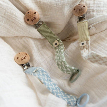 BIBS Pacifier Clip Braided - Motherhood