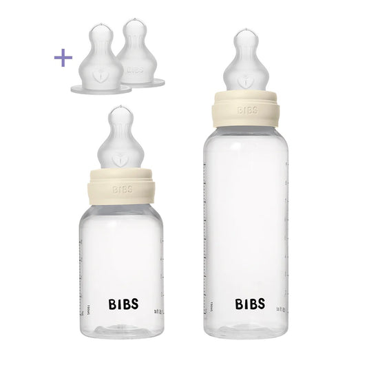 BIBS Grow and Flow Baby Bottle Round Silicone Set 150 ml/270ml