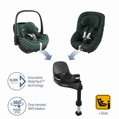 Maxi-Cosi 360 Pro Family – SlideTech Travel System Bundle