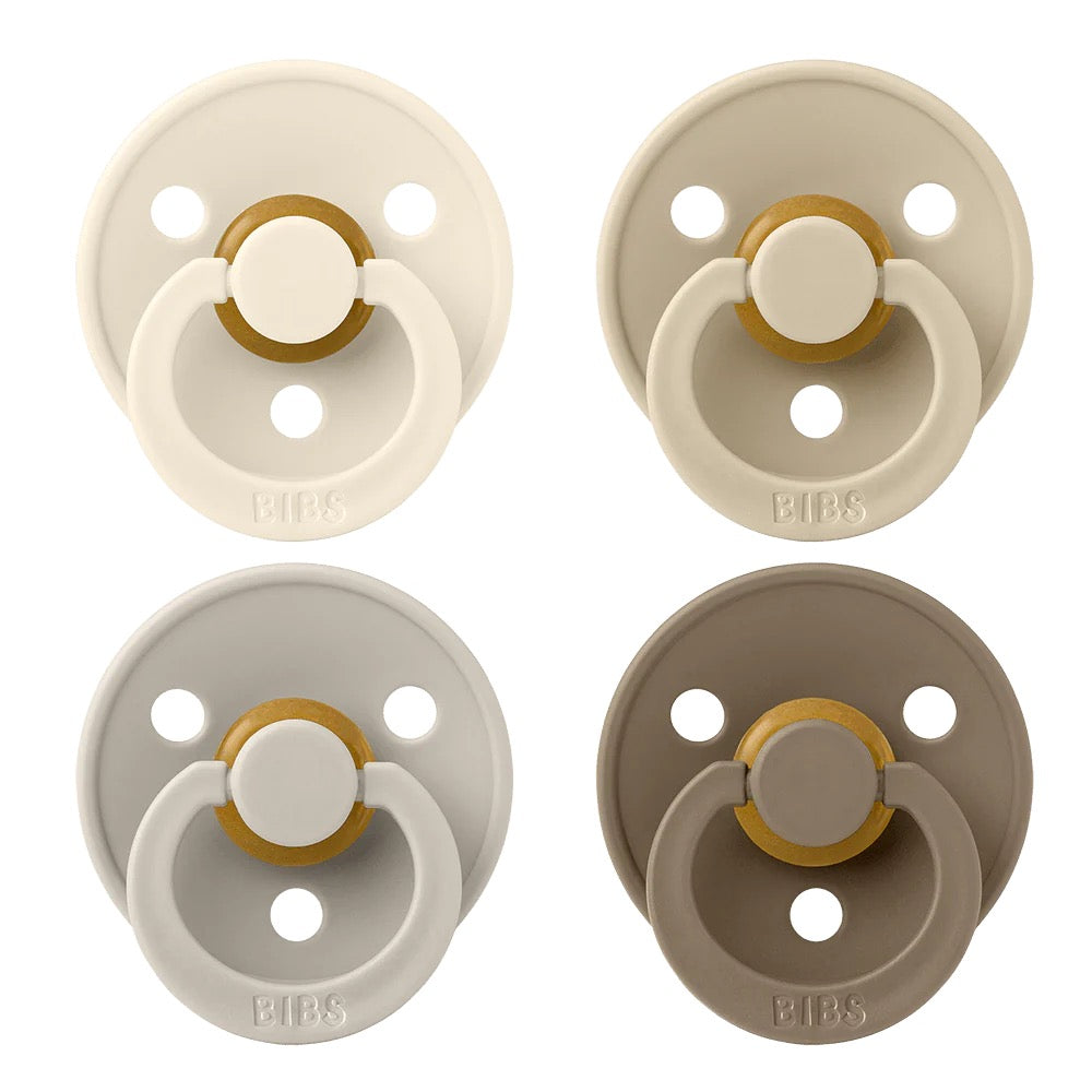 BIBS Colour Pacifier 4-Pack