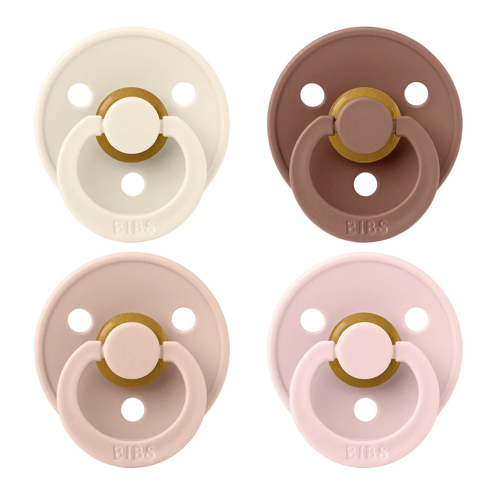 BIBS Colour Pacifier 4-Pack