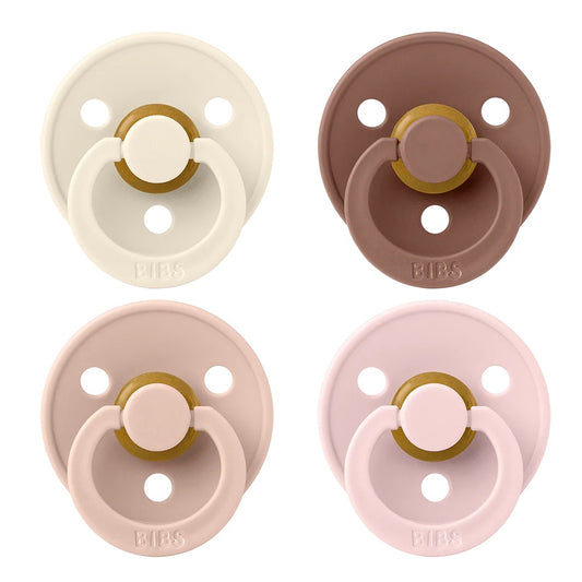 BIBS Colour Pacifier 4-Pack