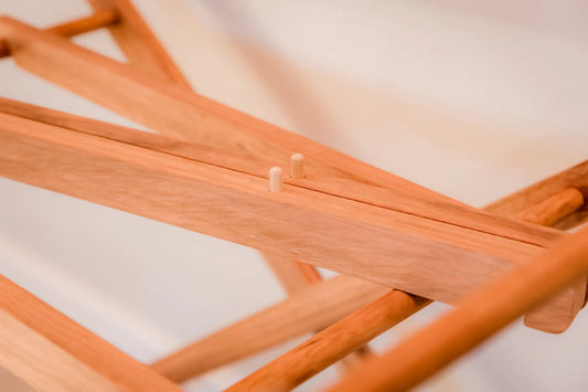 Love Local Moses basket Hard wood Stand