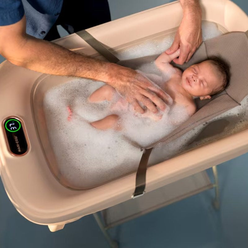 Maxi-Cosi Indigo Plus Baby Bath – Foldable Bath with Newborn Insert
