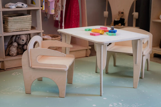 Love Local Montessori-Inspired Table & Chairs
