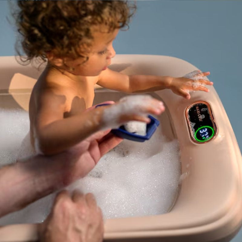 Maxi-Cosi Indigo Plus Baby Bath – Foldable Bath with Newborn Insert