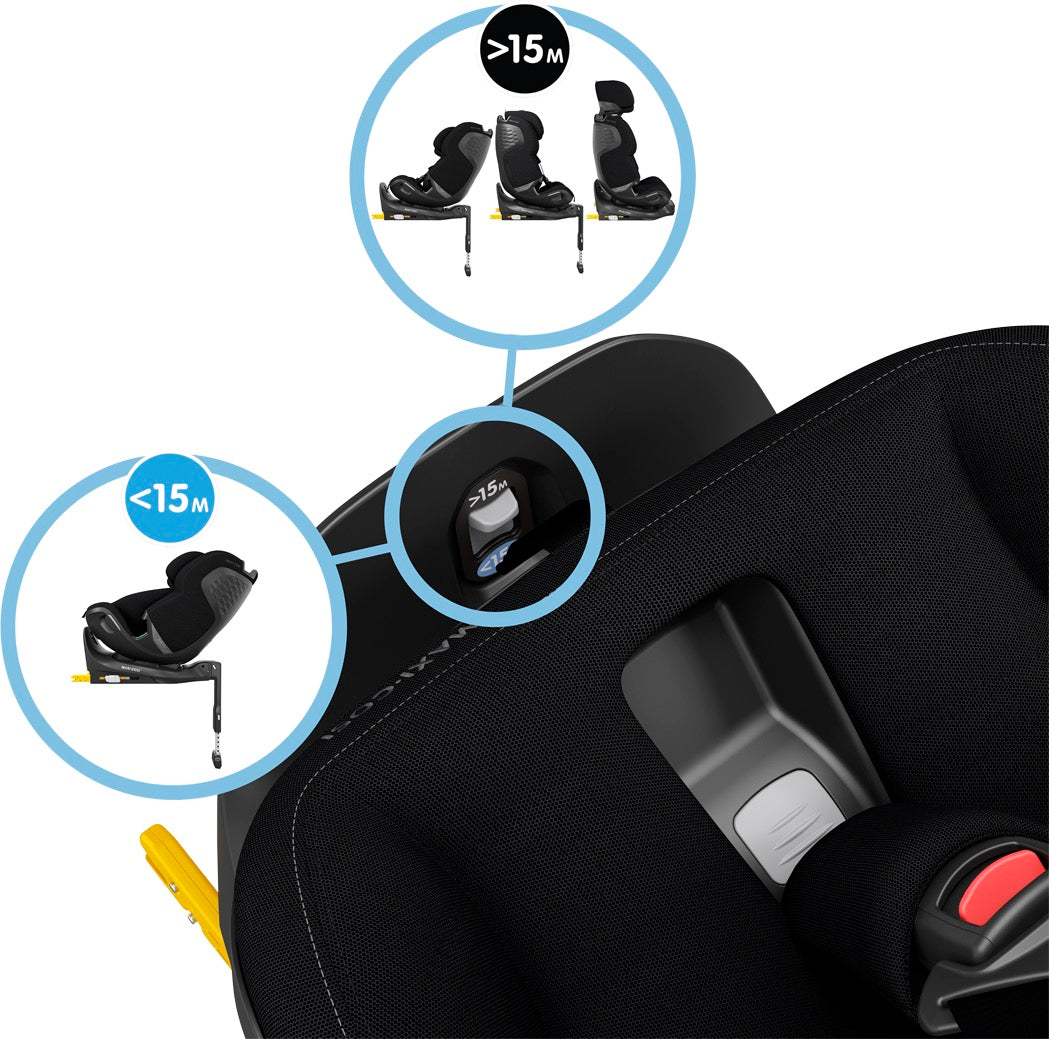 Maxi-Cosi Emerald 360 Pro – Rotating Multi-Stage Car Seat