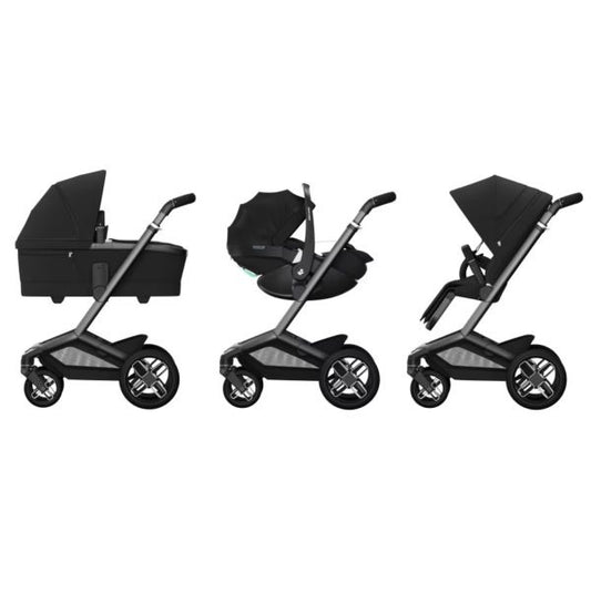 Maxi-Cosi Fame Travel System – Stroller, Pebble 360 Pro & Carrycot