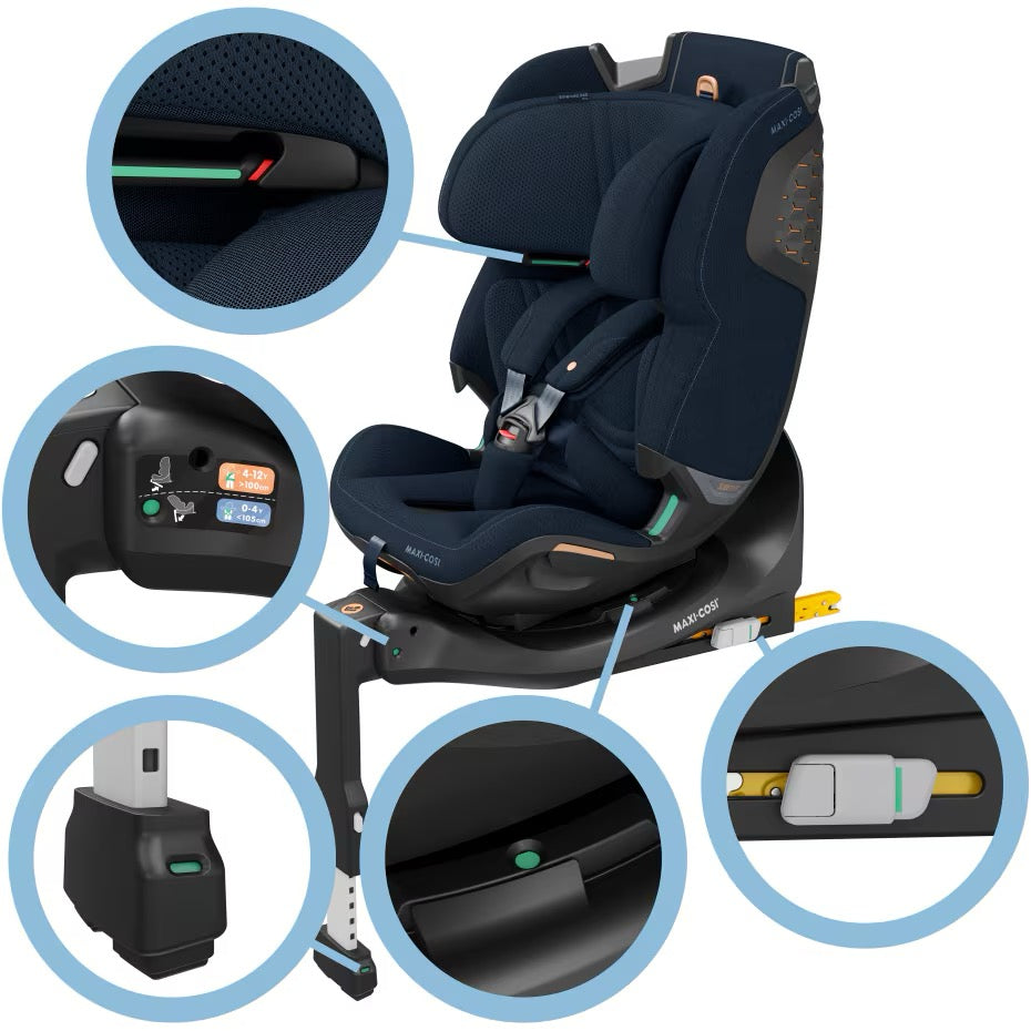 Maxi-Cosi Emerald 360 Pro – Rotating Multi-Stage Car Seat