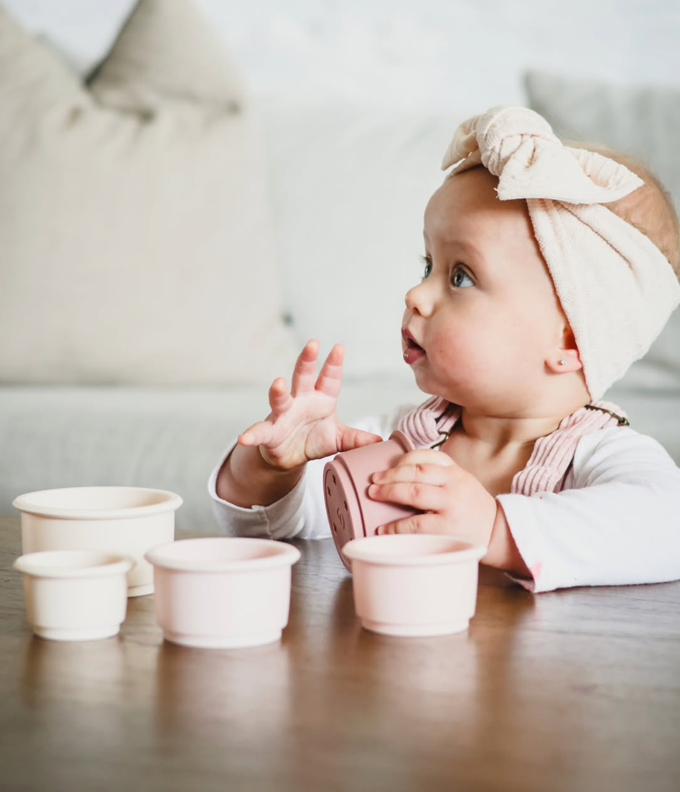Echo Baby Silicone Stacking Cups