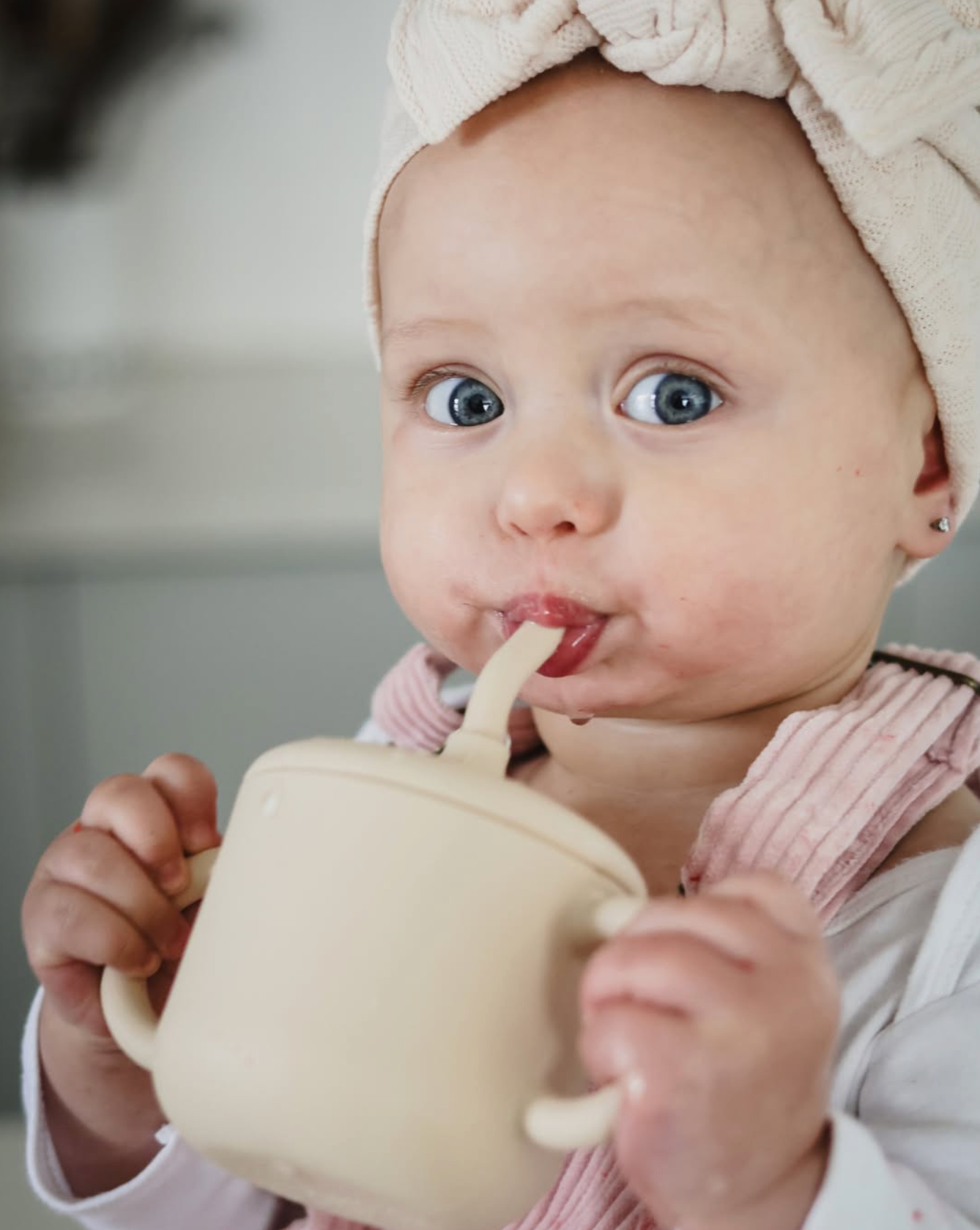 Echo Baby Silicone Training Cup with Straw