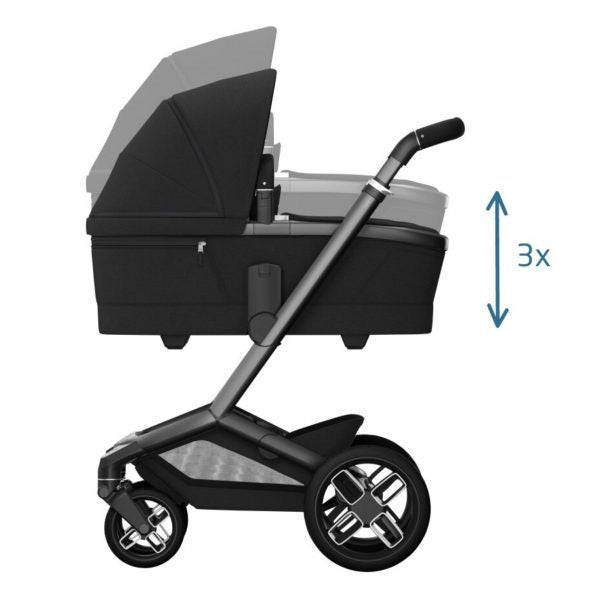 Maxi-Cosi Fame Travel System – Stroller, Pebble 360 Pro & Carrycot