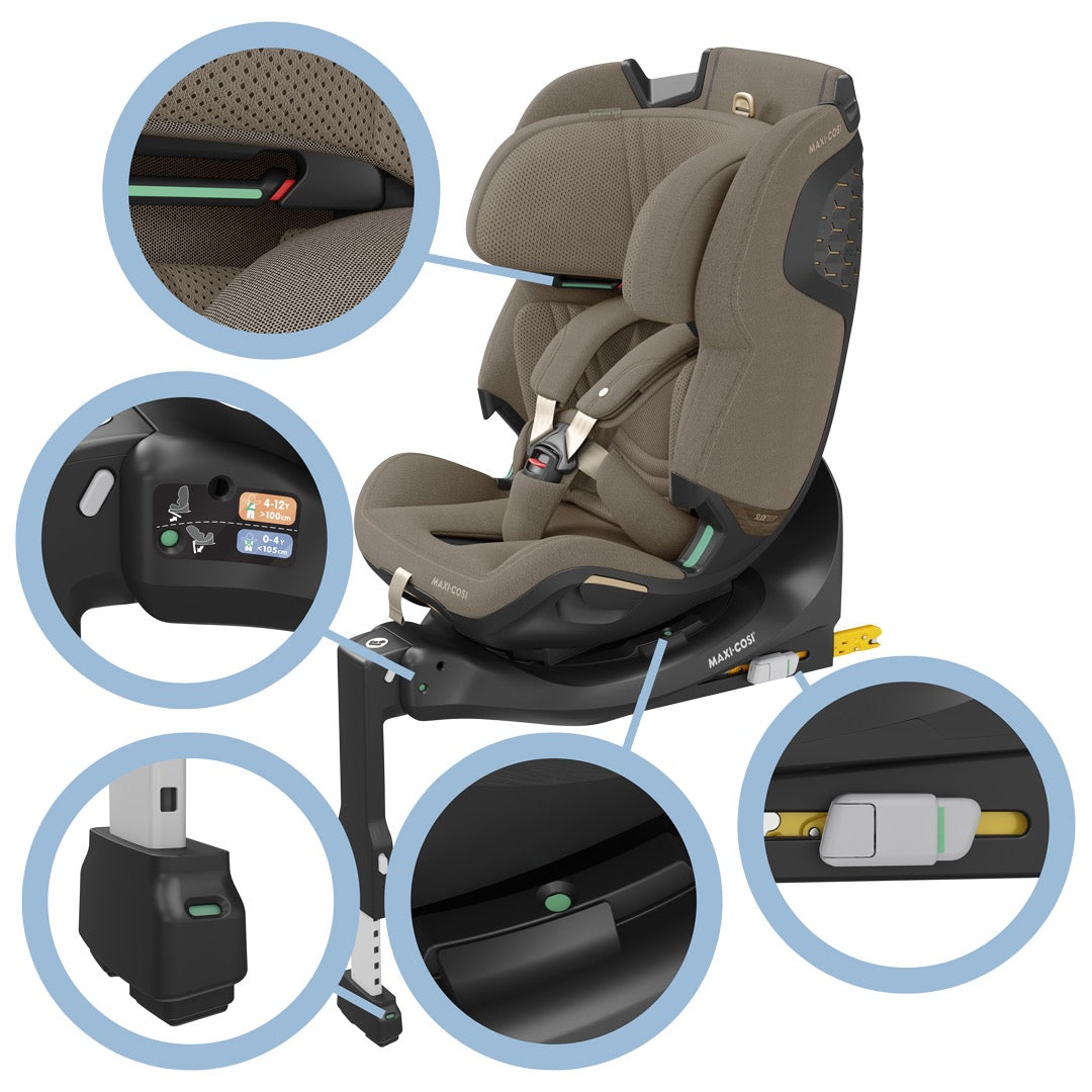 Maxi-Cosi Emerald 360 Pro – Rotating Multi-Stage Car Seat
