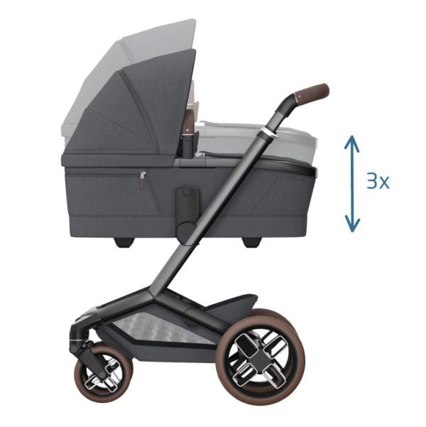 Maxi-Cosi Fame Travel System – Stroller, Pebble 360 Pro & Carrycot