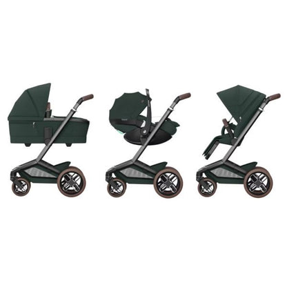 Maxi-Cosi Fame Travel System – Stroller, Pebble 360 Pro & Carrycot