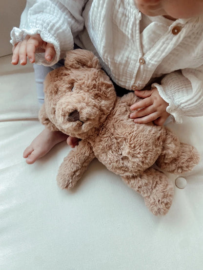 Lou Rechargeable Heartbeat Comforter (Brown)