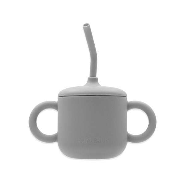 Echo Baby Silicone Training Cup with Straw