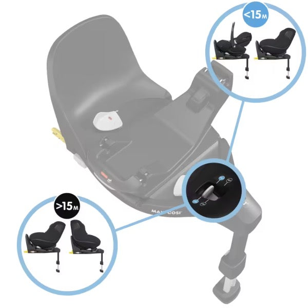 Maxi-Cosi FamilyFix 360 Pro – Rotating ISOFIX Car Seat Base
