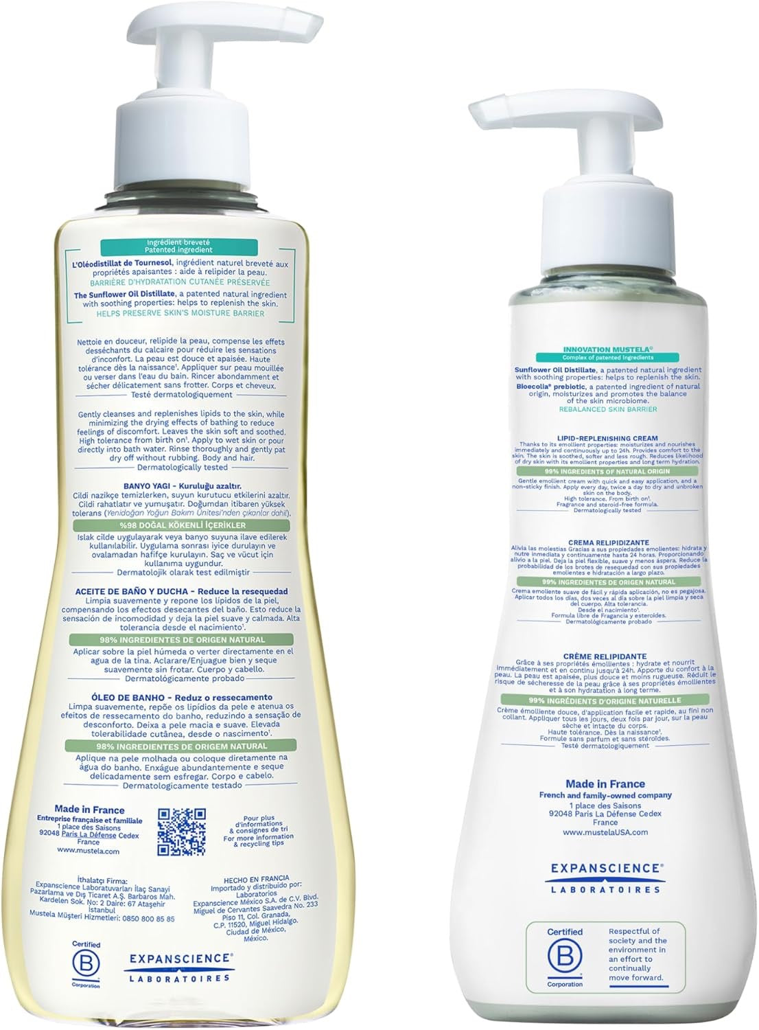 Mustela Stelatopia Cleansing Oil 500ml