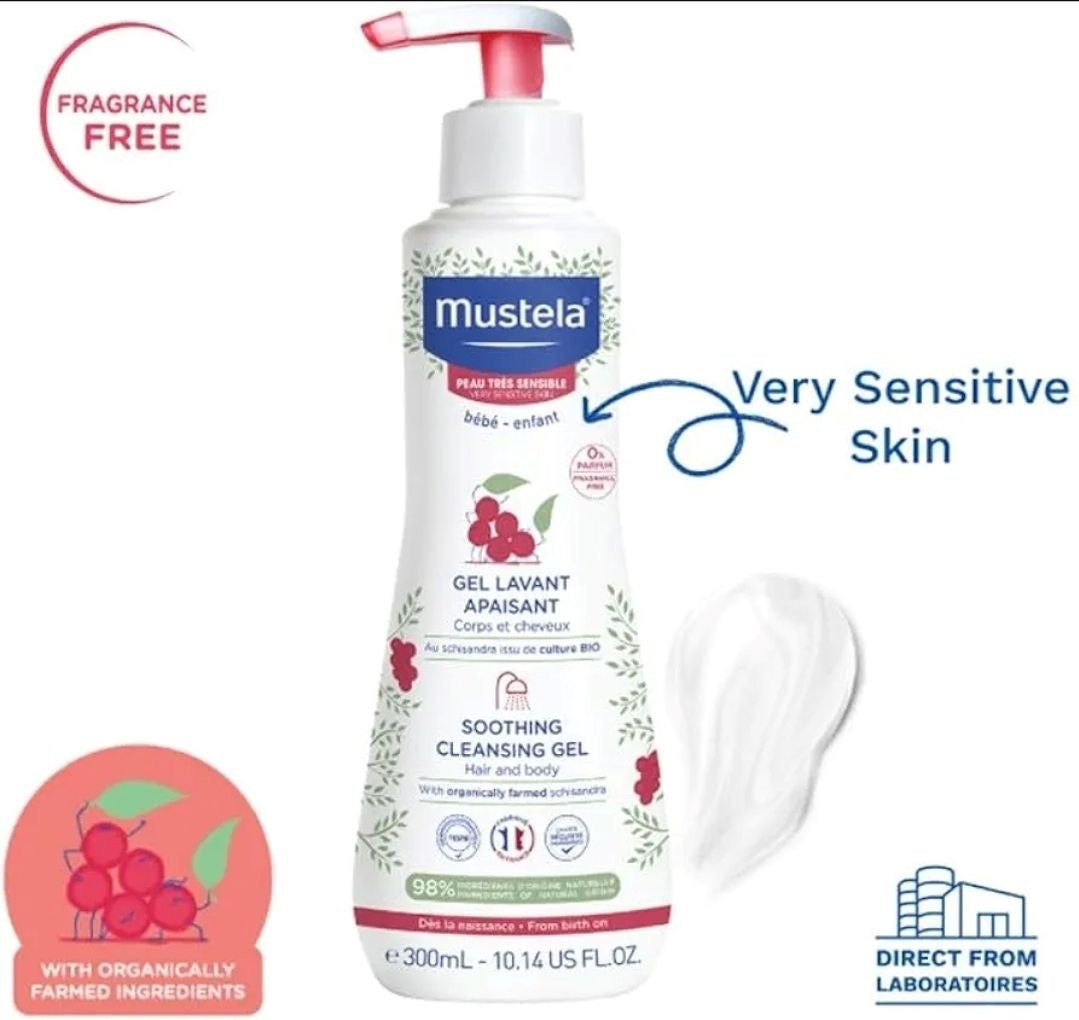 Mustela Soothing Cleansing Gel 300ml