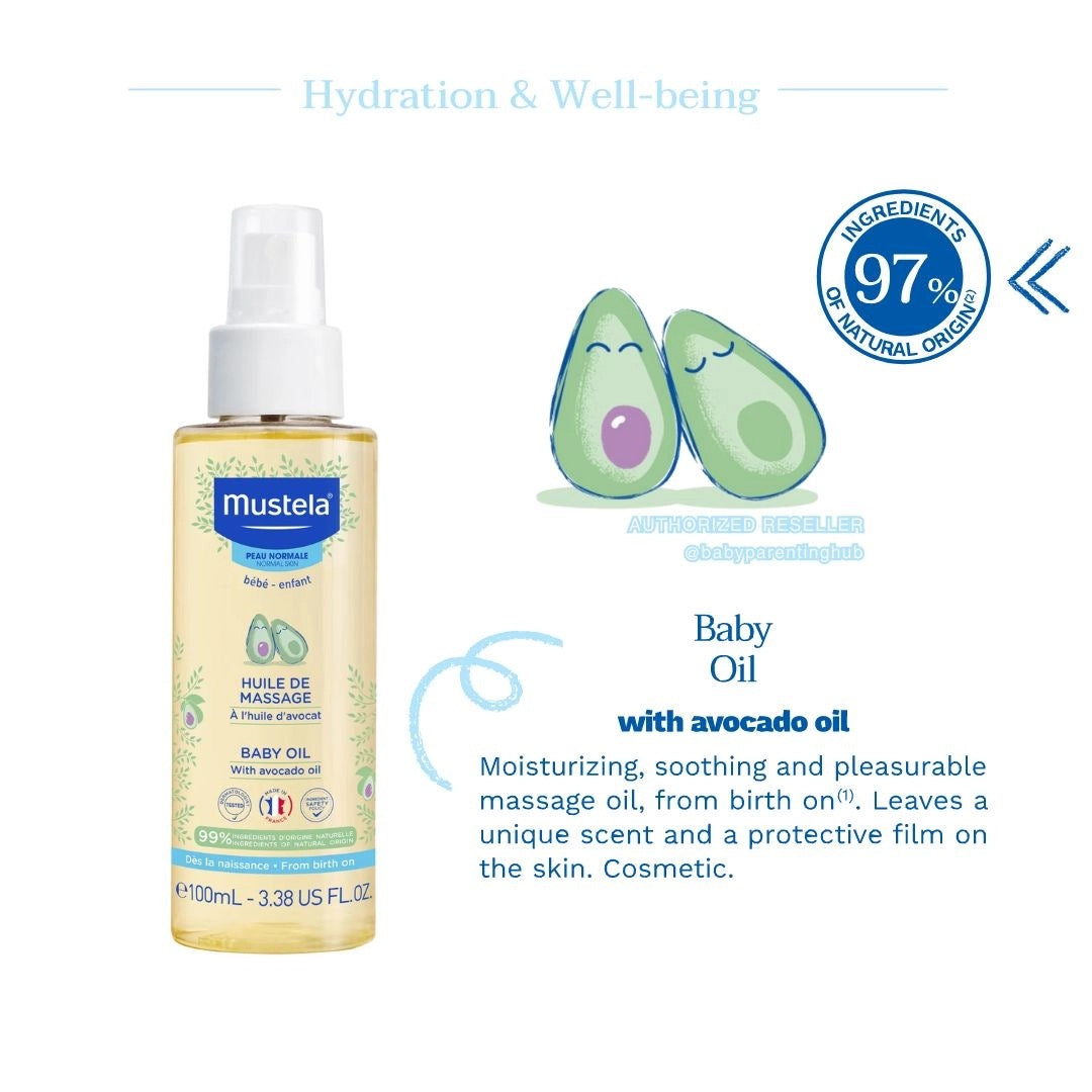 Mustela Baby Oil 100ml