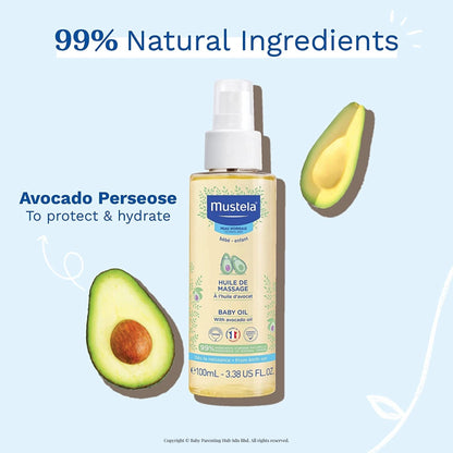 Mustela Baby Oil 100ml