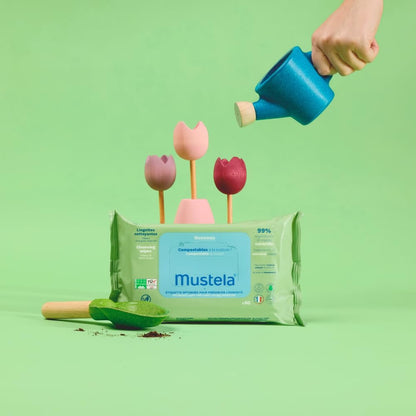 Mustela Cleansing Wipes 60X