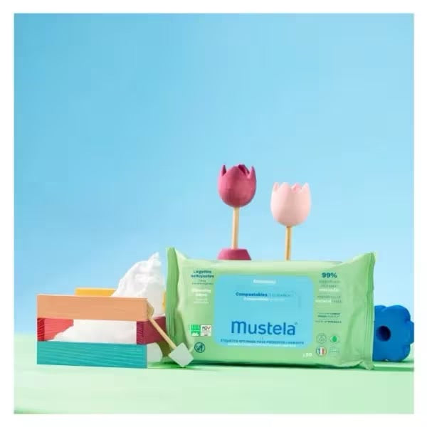 Mustela Cleansing Wipes 60X