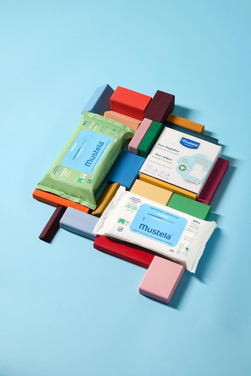 Mustela Cleansing Wipes 60X