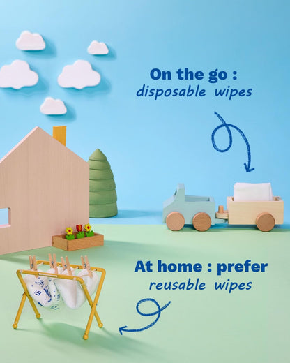 Mustela Cleansing Wipes 60X