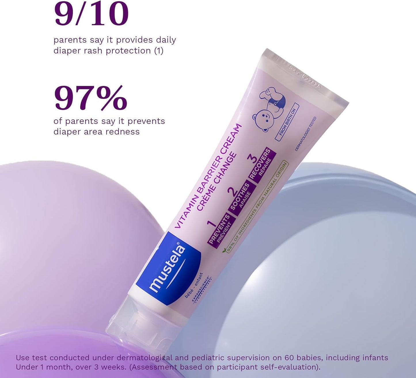 Mustela Vitamin Barrier Cream 50ml