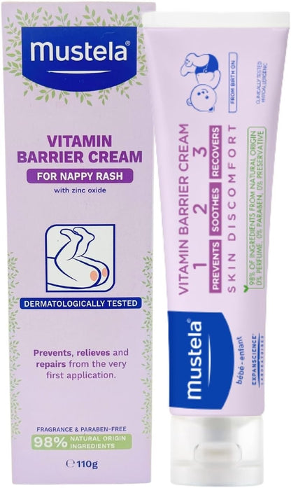 Mustela Vitamin Barrier Cream 100ml