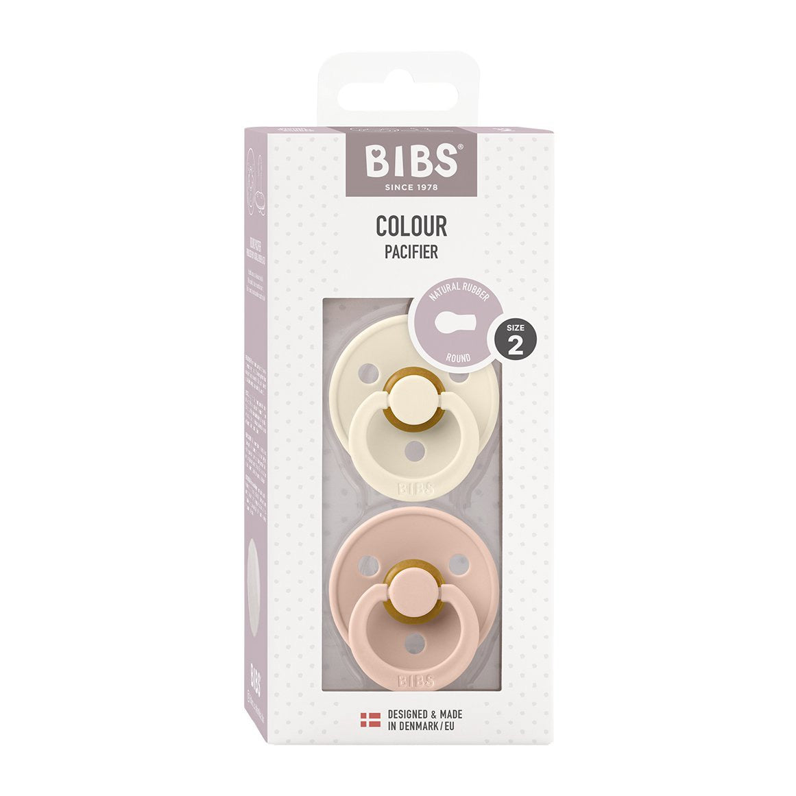 BIBS Colour Pacifiers - 2 Pack - Motherhood