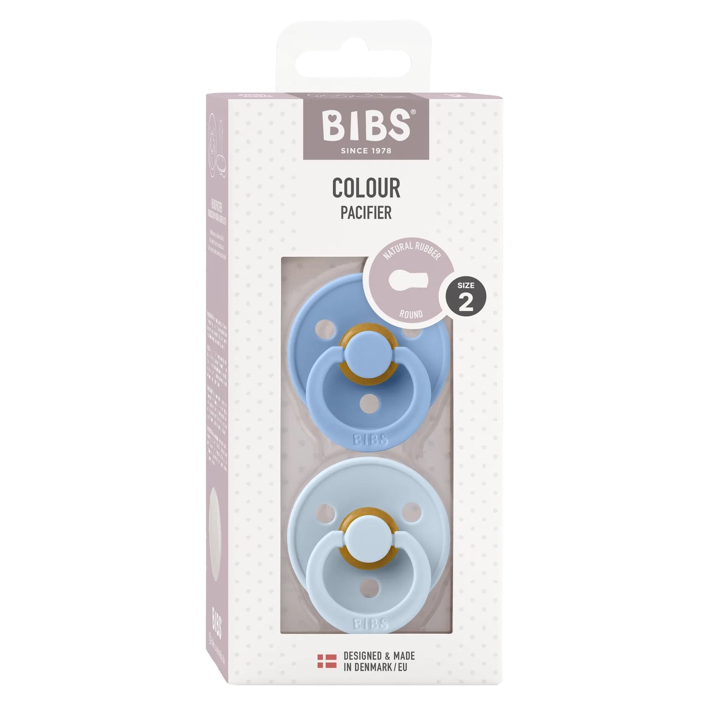BIBS Colour Pacifiers - 2 Pack - Motherhood