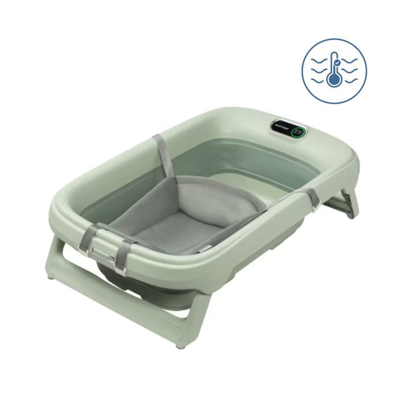 Maxi-Cosi Indigo Plus Baby Bath – Foldable Bath with Newborn Insert