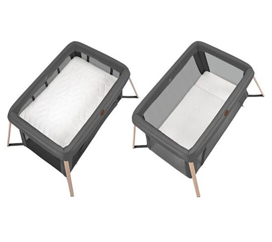 Maxi-Cosi Calao Light Travel Cot – Lightweight 2-Level Travel Cot