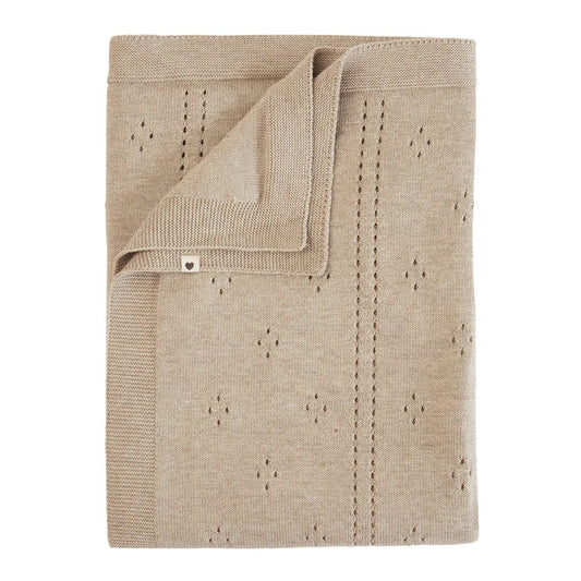 BIBS Knitted Blanket Pointelle