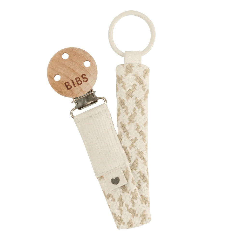 BIBS Pacifier Clip Braided - Motherhood