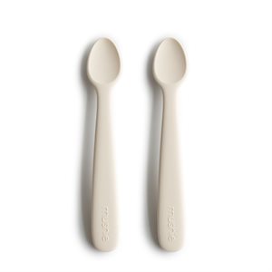 Mushie Silicone Feeding Spoons 2P - Motherhood