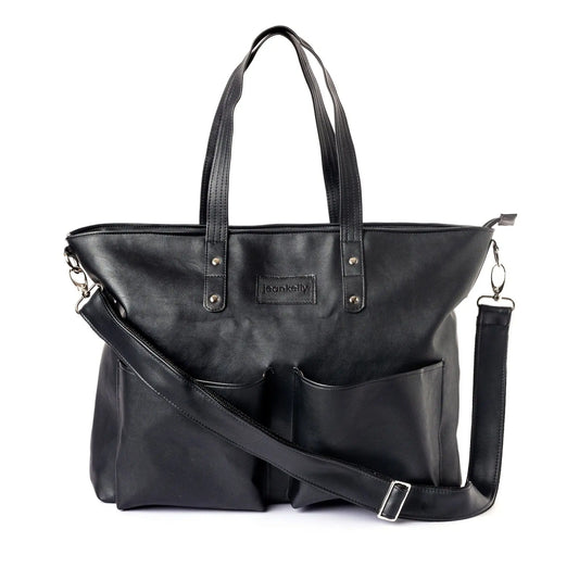 Jeankelly 2 Pocket Faux Leather Shopper - Motherhood