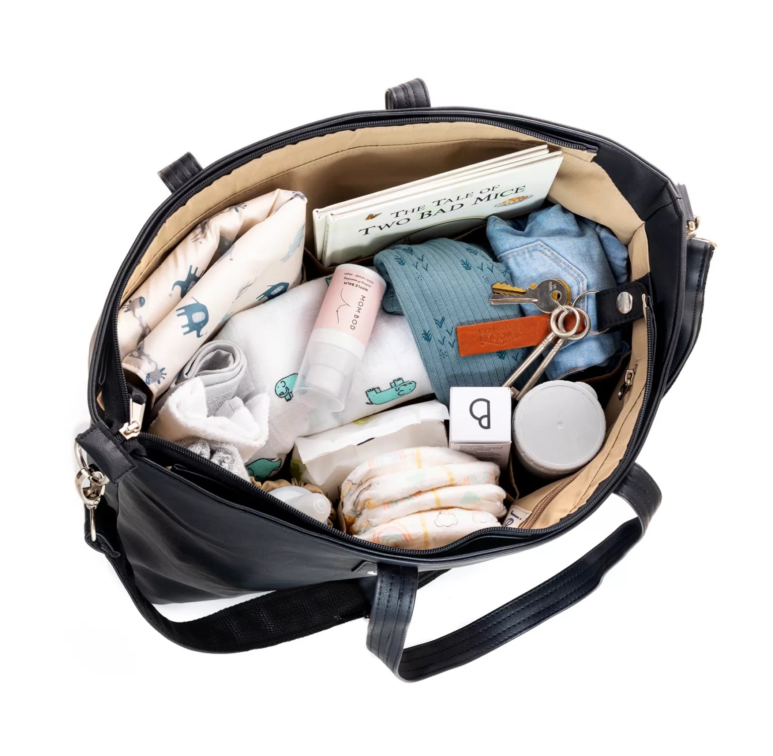 Jeankelly 2 Pocket Faux Leather Shopper - Motherhood