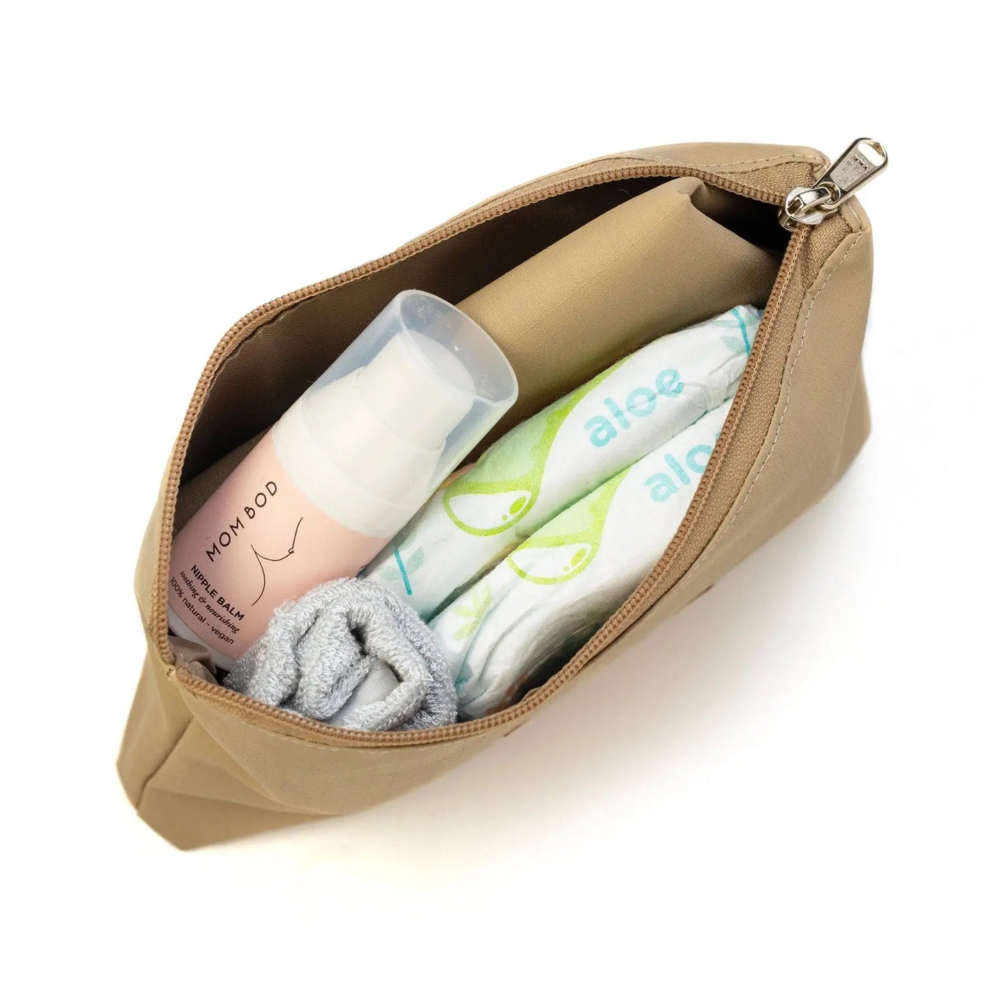 Jeankelly Mini Changing Pouch – Beige - Motherhood
