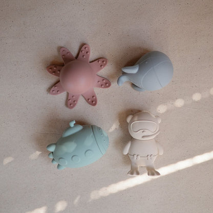 Mushie Bath Play Set - Sealife - Motherhood