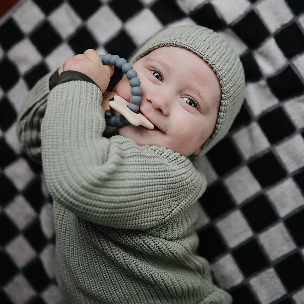 Mushie Teething Ring - Motherhood